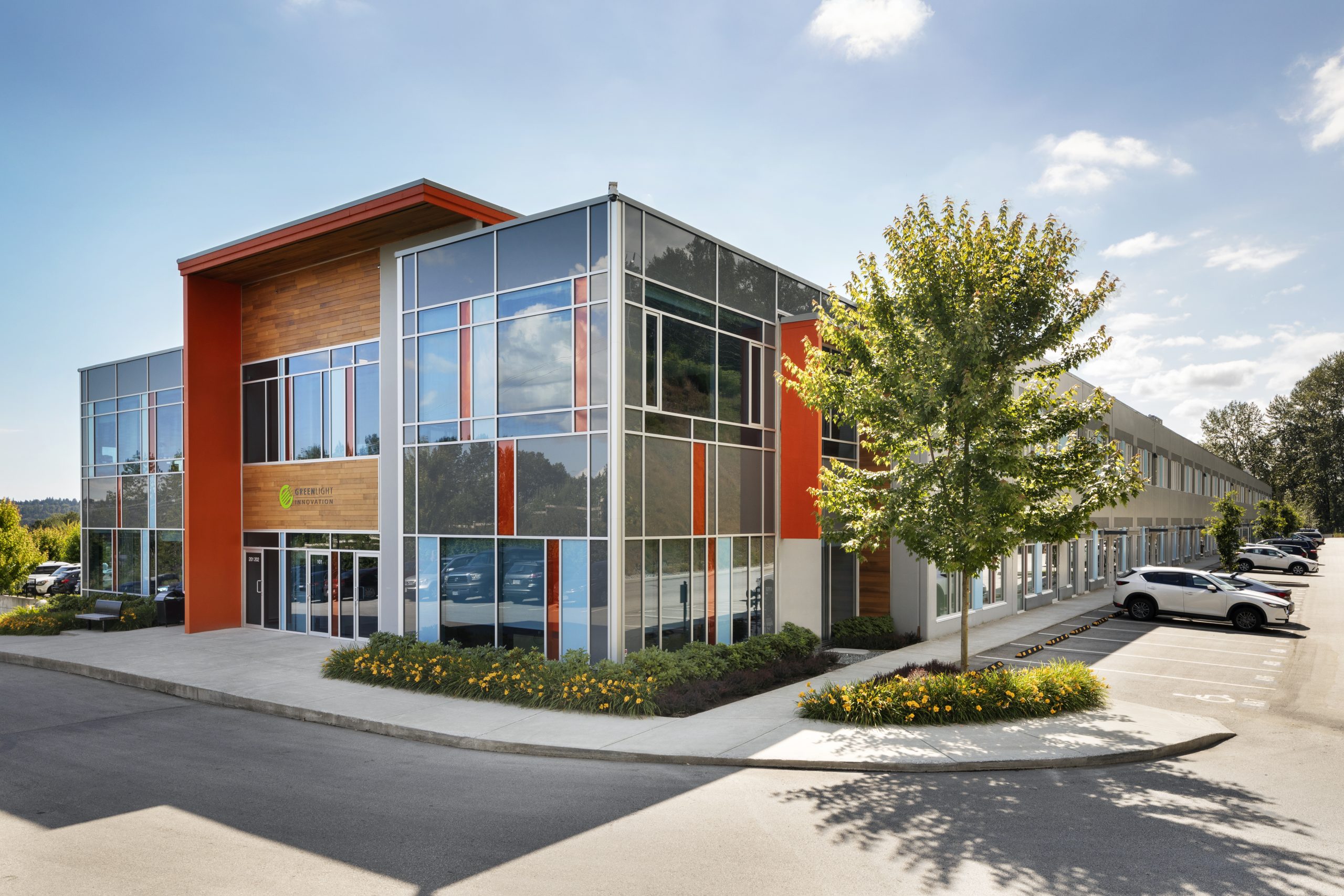 Greenlight Innovation facility tenant improvement, Burnaby BC